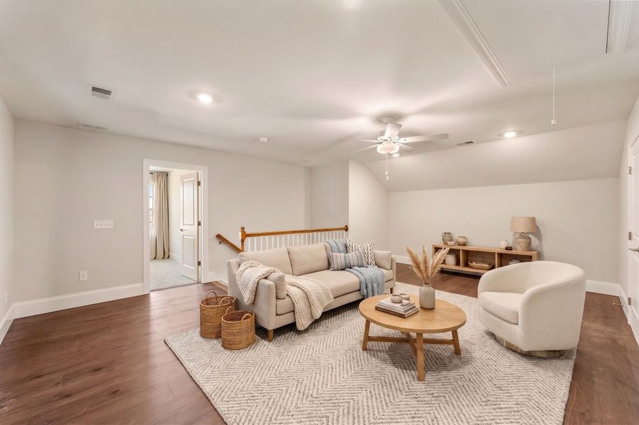 Representative furnished interior of a home built from the Byrnes II - Elite Collection by Mungo Homes in Suter Estates, Easley (Image 11).