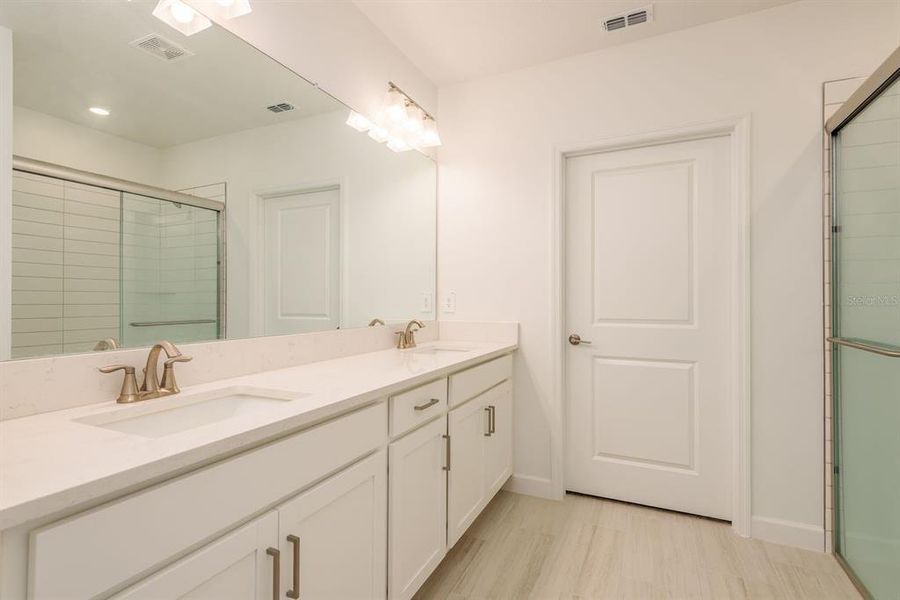Furnished interior view inside a new home in , San Antonio (Image 7).