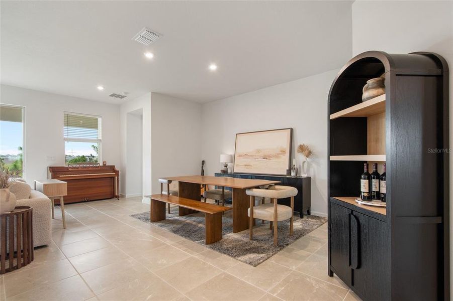 Furnished interior view inside a new home in Waterbrooke, Clermont (Image 41).