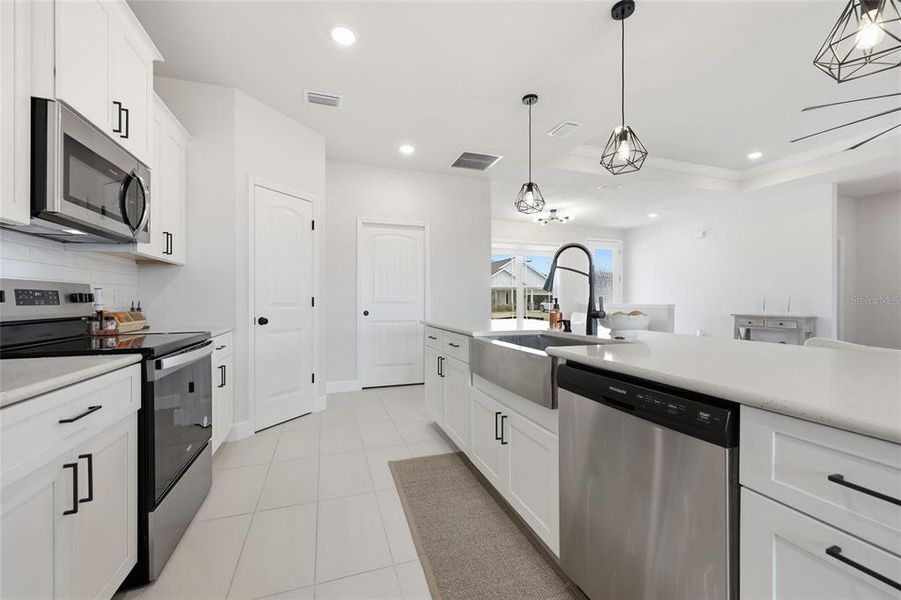 Furnished interior view inside a new home in , Newberry (Image 13).
