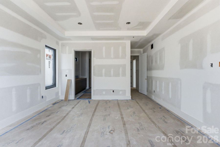 Primary bedroom on main