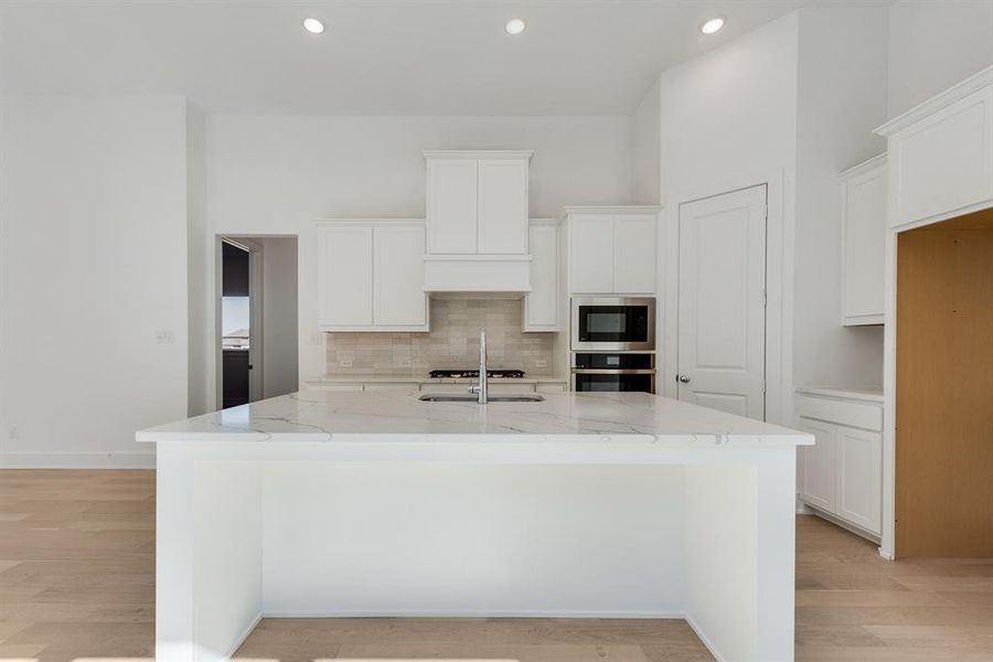 Furnished interior view inside a new home in Cottages of Celina, Celina (Image 14).