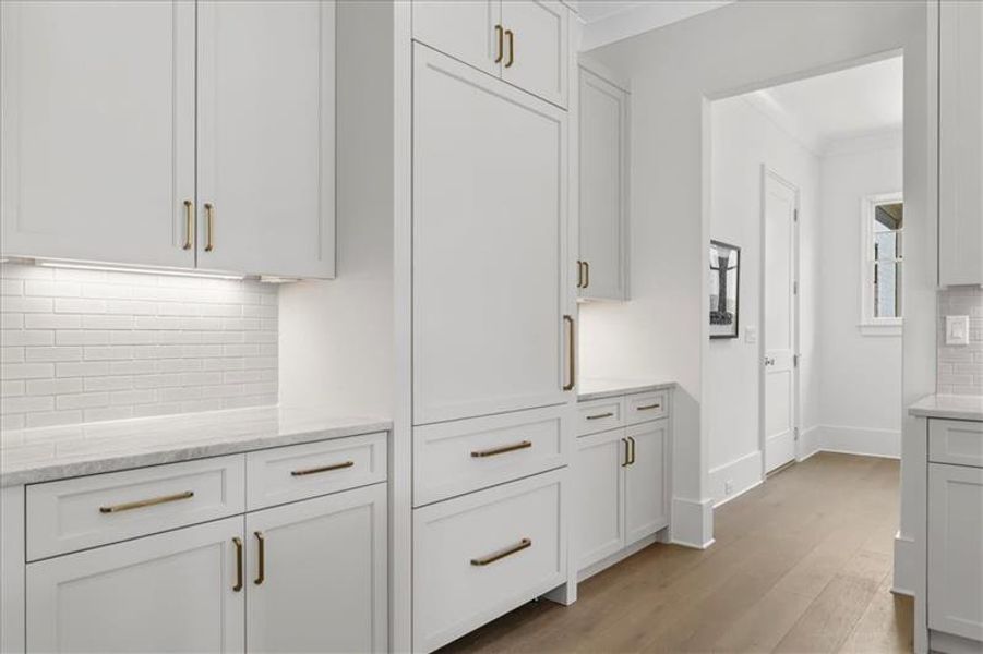 Furnished interior view inside a new home in , Atlanta (Image 7).