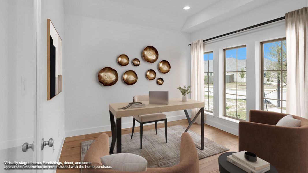 Furnished interior view inside a new home in Riceland, Mont Belvieu (Image 9).