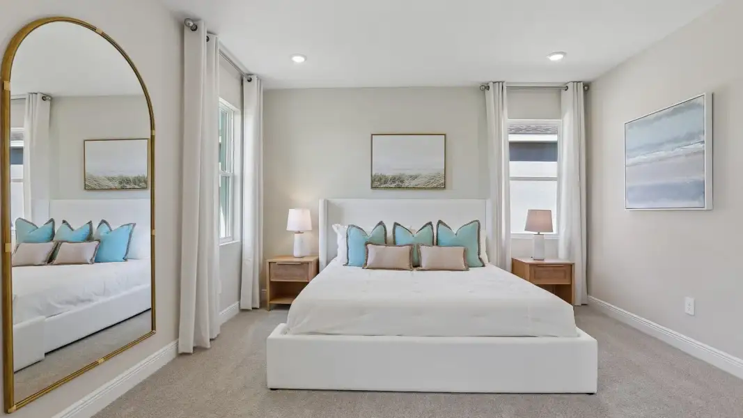Furnished interior view inside a new home in Balm Grove, Wimauma (Image 35).