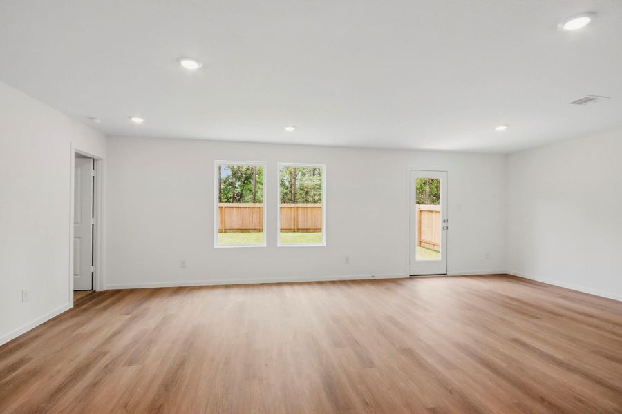 Spacious, unfurnished interior of a new home in New Waverly Station, New Waverly (Image 11). Spacious, unfurnished interior of a new home in New Waverly Station, New Waverly (Image 11).