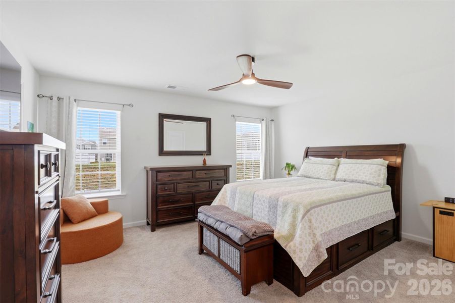 Furnished interior view inside a new home in Secrest Commons, Monroe (Image 29).