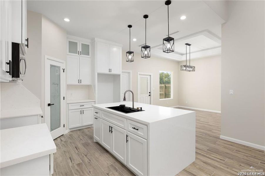Furnished interior view inside a new home in , San Juan (Image 7).