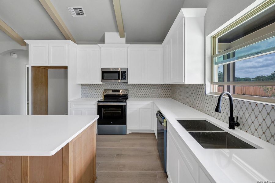 Furnished interior view inside a new home in , Elmendorf (Image 7). Furnished interior view inside a new home in , Elmendorf (Image 7).