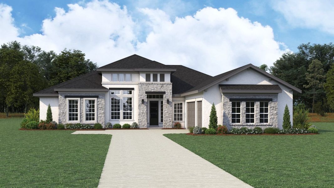 Sitterle Homes Houston Cheyenne Elevation B