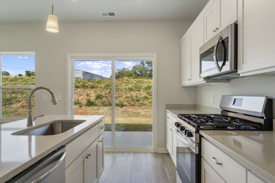 Furnished interior view inside a new home in Edwards Station, Taylors (Image 8).