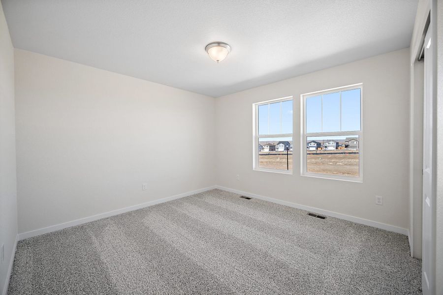 Spacious, unfurnished interior of a new home in Ridge at Lorson Ranch, Colorado Springs (Image 30). Spacious, unfurnished interior of a new home in Ridge at Lorson Ranch, Colorado Springs (Image 30).