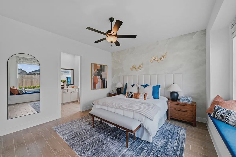Representative furnished interior of a home built from the Laramie by Chesmar Homes in Sunterra, Katy (Image 27). Representative furnished interior of a home built from the Laramie by Chesmar Homes in Sunterra, Katy (Image 27).