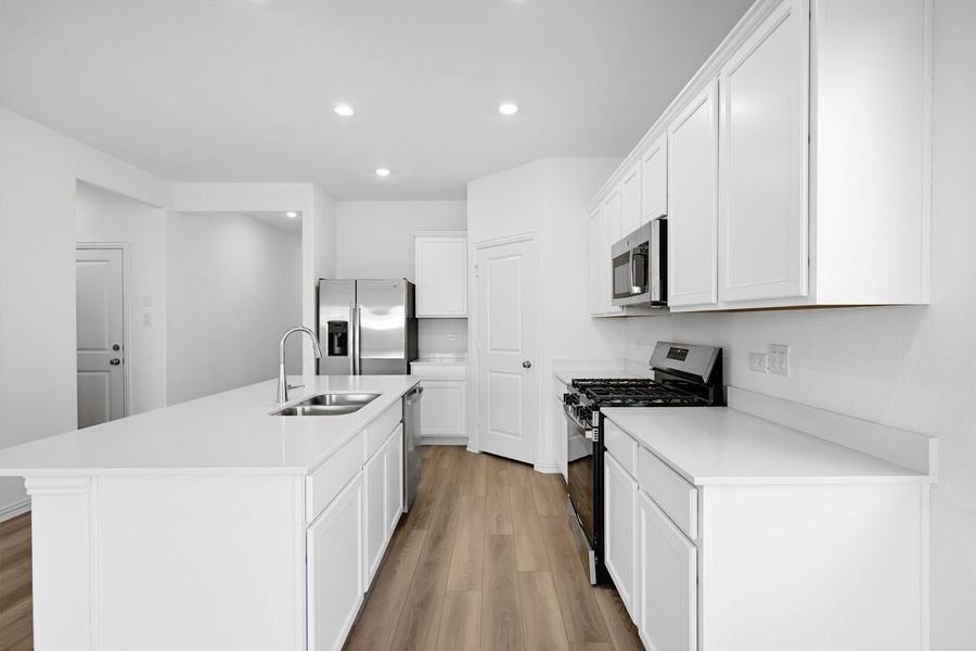 Furnished interior view inside a new home in River Ridge, Crandall (Image 9). Furnished interior view inside a new home in River Ridge, Crandall (Image 9).