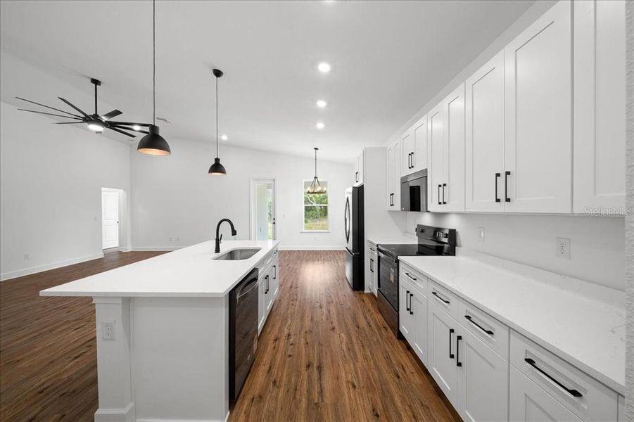 Furnished interior view inside a new home in , Weeki Wachee (Image 19).