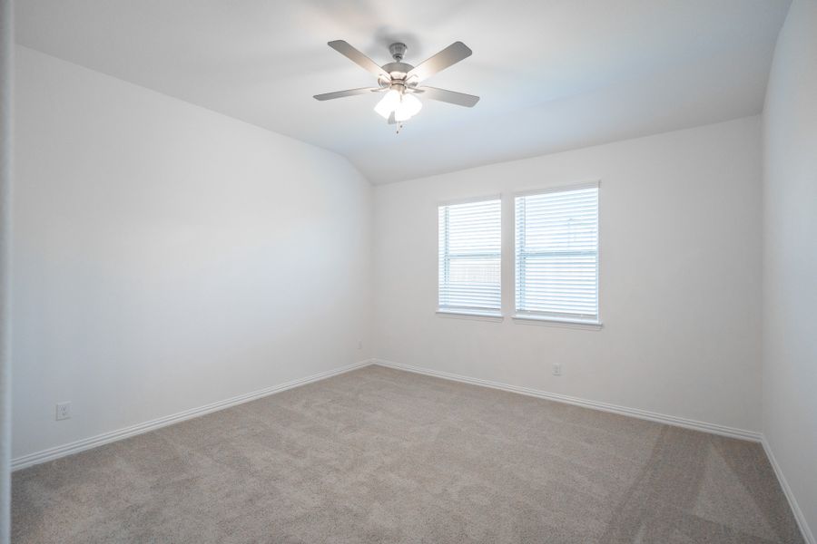 Spacious, unfurnished interior of a new home in Stark Farms, Denton (Image 29). Spacious, unfurnished interior of a new home in Stark Farms, Denton (Image 29).