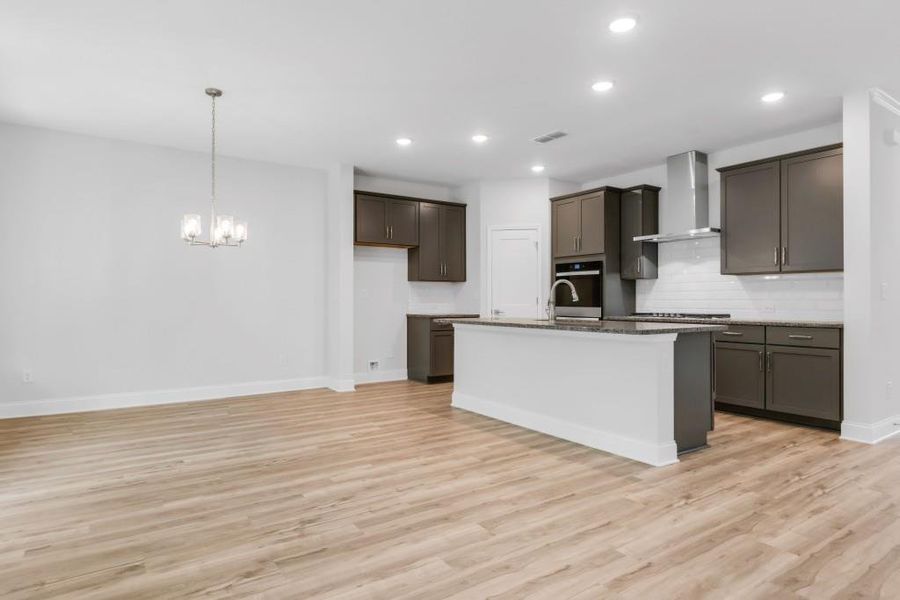 Furnished interior view inside a new home in Maddox Landing, Hoschton (Image 5).
