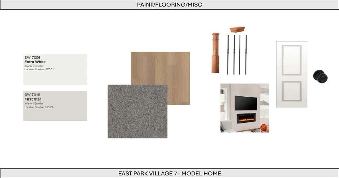 Sample of building materials used in homes in East Park Village, Kennesaw (Image 33). Sample of building materials used in homes in East Park Village, Kennesaw (Image 33).