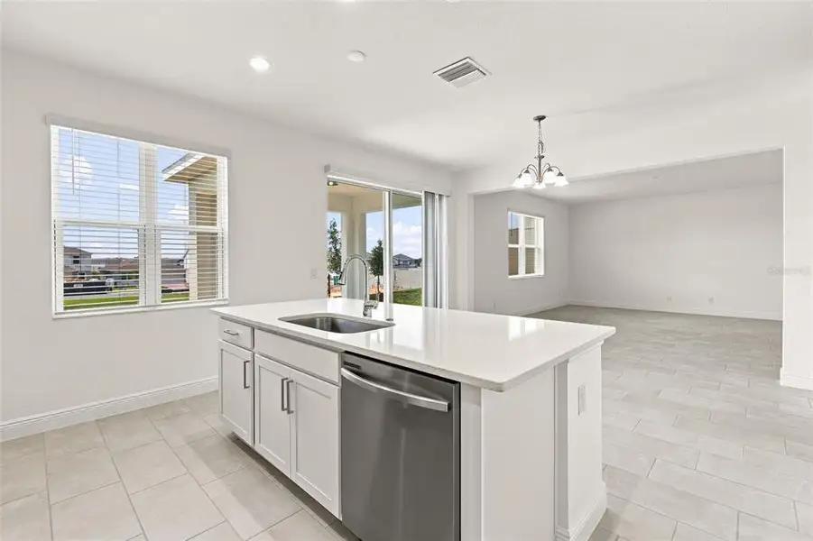 Furnished interior view inside a new home in , Groveland (Image 9).