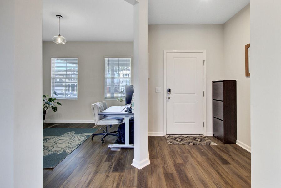 Furnished interior view inside a new home in Sanctuary Cove at Cane Bay, Summerville (Image 12).