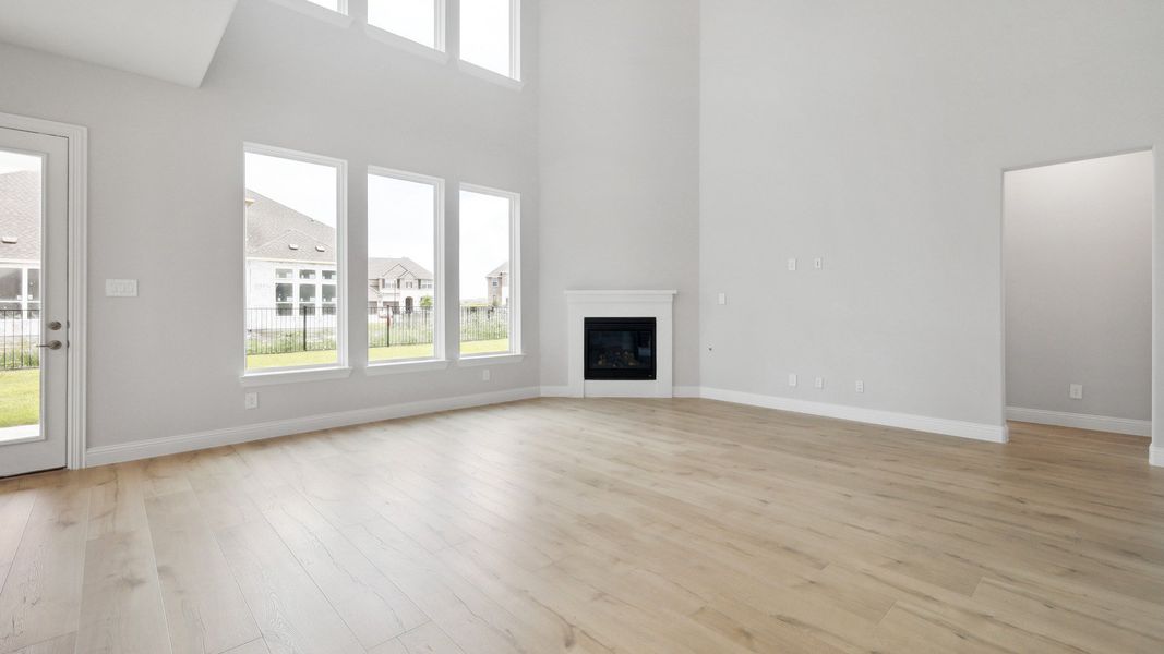 Representative furnished interior of a home built from the Brown by DRB Homes in Brookewater, Rosenberg (Image 11).