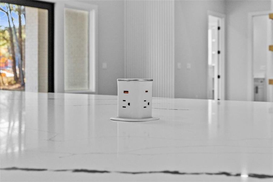 Close-up of interior finishes inside a home in , Monroe (Image 19).