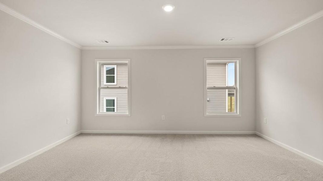 Spacious, unfurnished interior of a new home in Haven Abbey, Cumming (Image 27). Spacious, unfurnished interior of a new home in Haven Abbey, Cumming (Image 27).