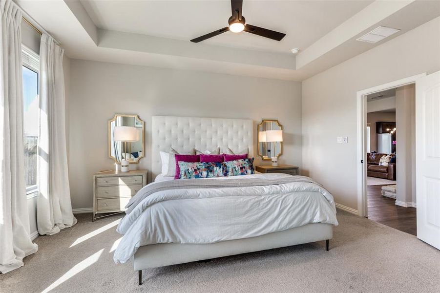 Furnished interior view inside a new home in , Haslet (Image 13).