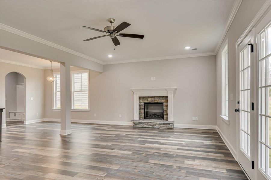 Spacious, unfurnished interior of a new home in Tillery Park, Grovetown (Image 22). Spacious, unfurnished interior of a new home in Tillery Park, Grovetown (Image 22).
