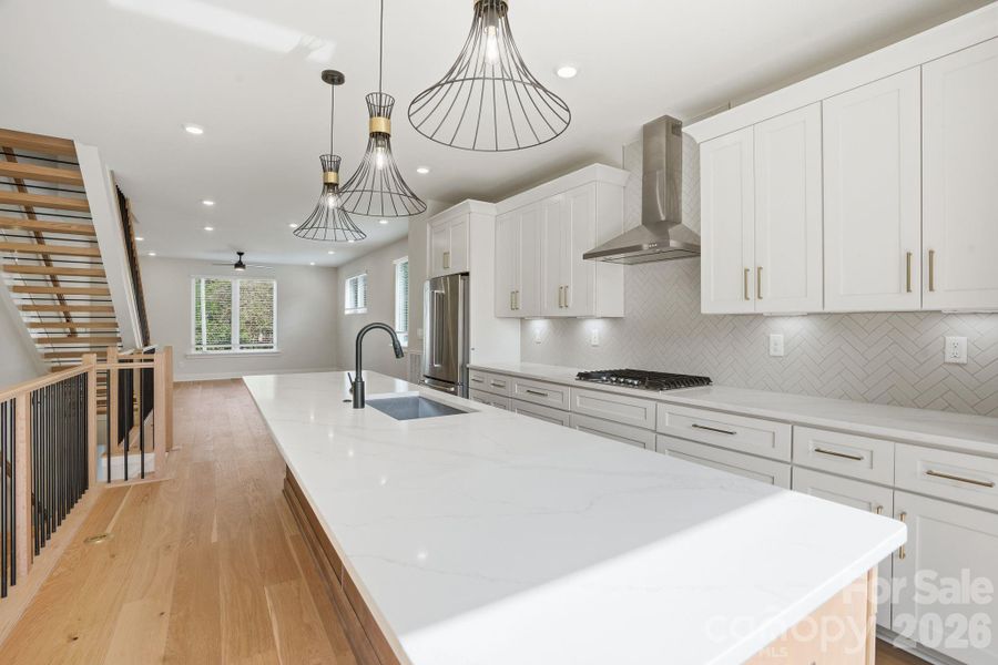 Furnished interior view inside a new home in , Charlotte (Image 11).