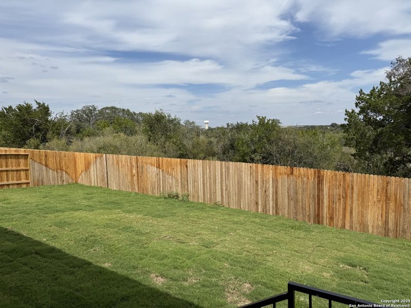 Exterior details and patio area of a home in Buffalo Crossing – New Phase Now Preselling, Cibolo (Image 3).