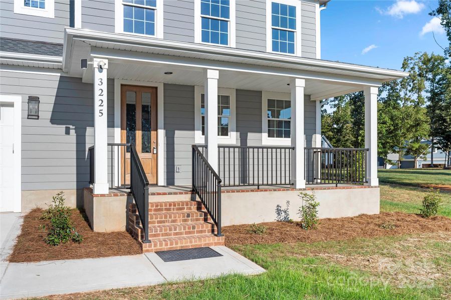 Exterior details and patio area of a home in , Maiden (Image 3). Exterior details and patio area of a home in , Maiden (Image 3).