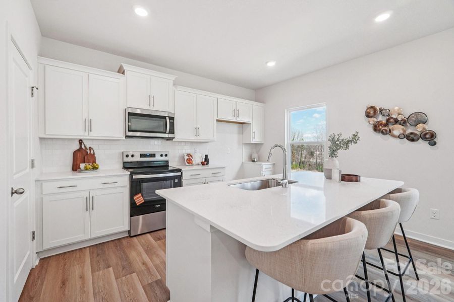 Furnished interior view inside a new home in Lakeshore at Windstone, Mooresville (Image 15).