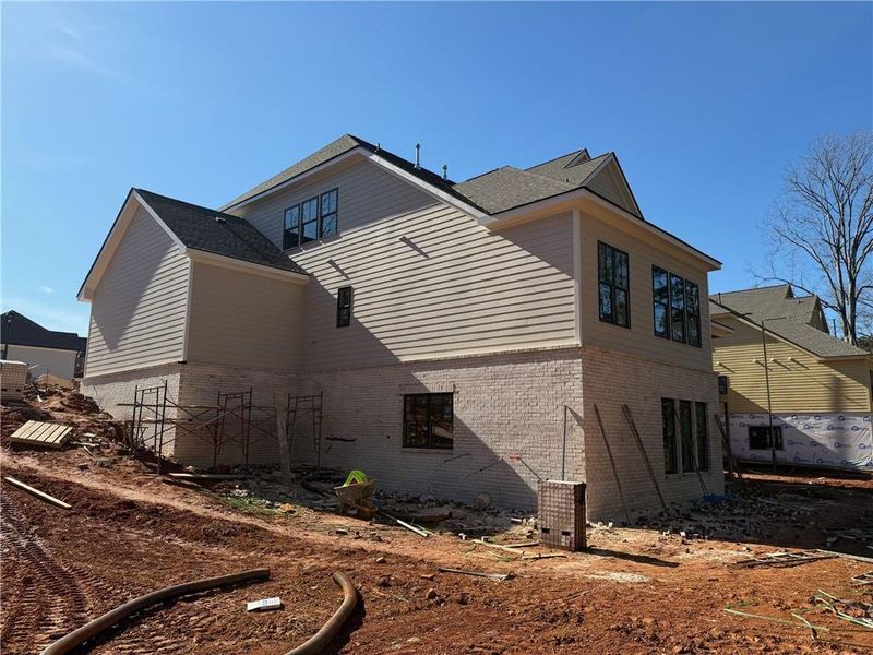 In-progress construction of a new home in , Atlanta, GA (Image 13).