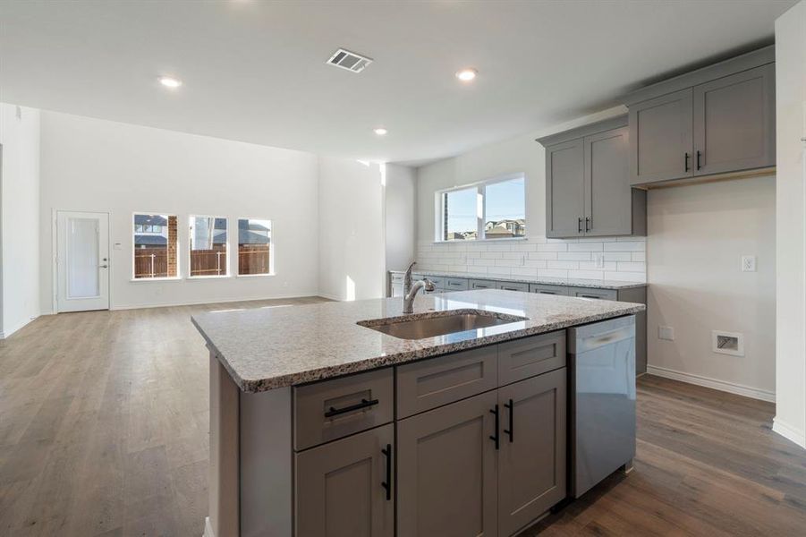 Furnished interior view inside a new home in The Preserve at Forum, Grand Prairie (Image 9).