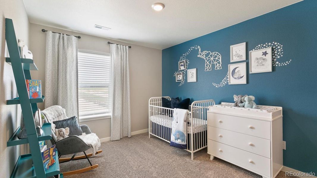 Furnished interior view inside a new home in Ridge at Johnstown, Johnstown (Image 14).