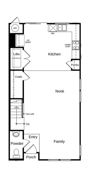 2D floor plan layout of this home in Biltmore, Raleigh, NC (Image 2). 2D floor plan layout of this home in Biltmore, Raleigh, NC (Image 2).