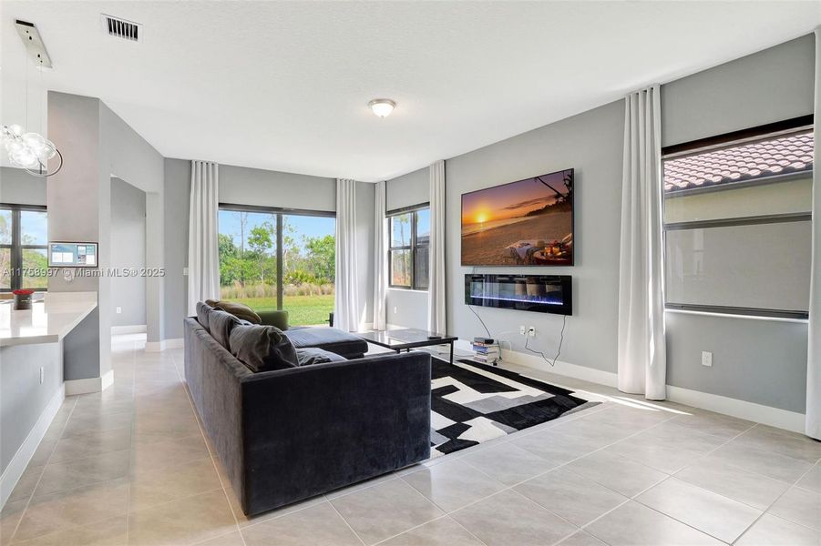Furnished interior view inside a new home in , Ave Maria (Image 14).