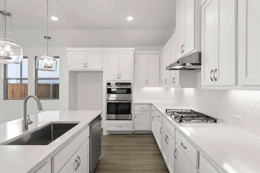 Furnished interior view inside a new home in Brookshire at Legacy Hills-50s, Celina (Image 9).