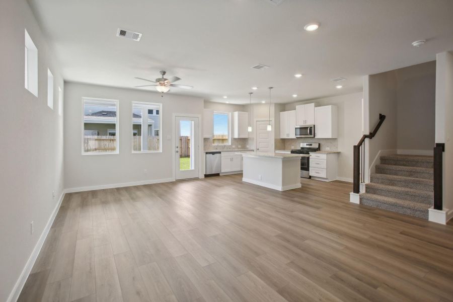 Photo is not of the actual home, but is an inspirational photo of builder’s model home and may depict options, furnishings, and/or decorator features that are not included