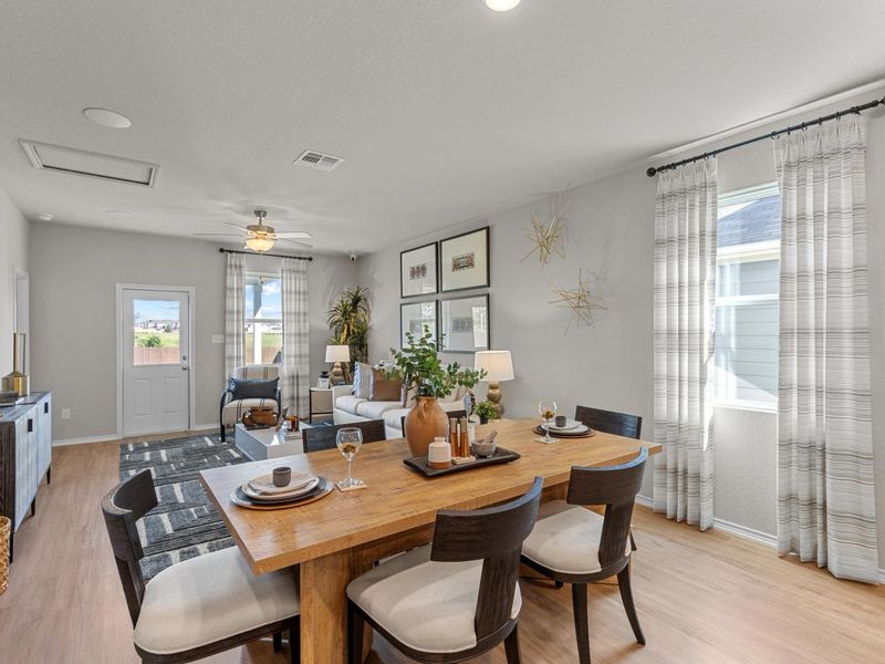 Representative furnished interior of a home built from the The Sabine A by Davidson Homes LLC in Agave, San Antonio (Image 15). Representative furnished interior of a home built from the The Sabine A by Davidson Homes LLC in Agave, San Antonio (Image 15).