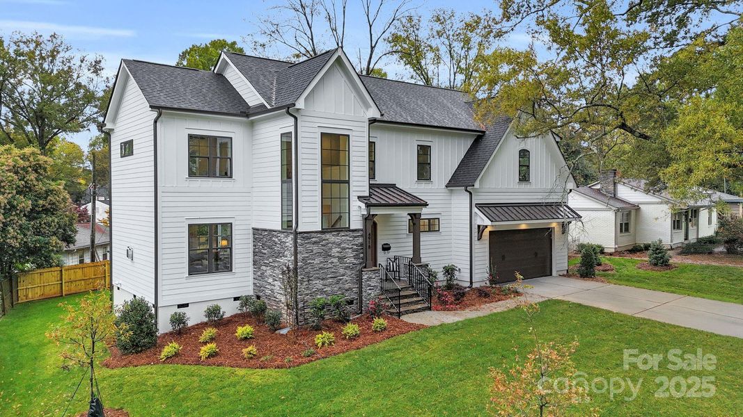 Front exterior of a new home in , Charlotte, NC, highlighting curb appeal (Image 2).