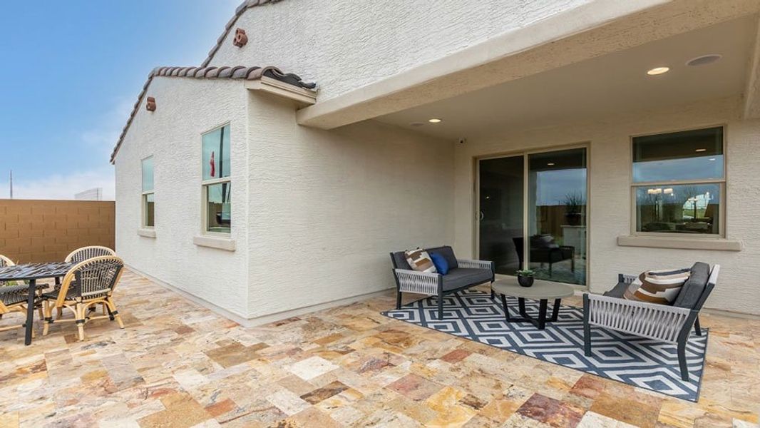 Representative exterior photo of a completed home built from the Hudson by Taylor Morrison in Paradisi Encore Collection, Surprise, AZ (Image 17). Representative exterior photo of a completed home built from the Hudson by Taylor Morrison in Paradisi Encore Collection, Surprise, AZ (Image 17).