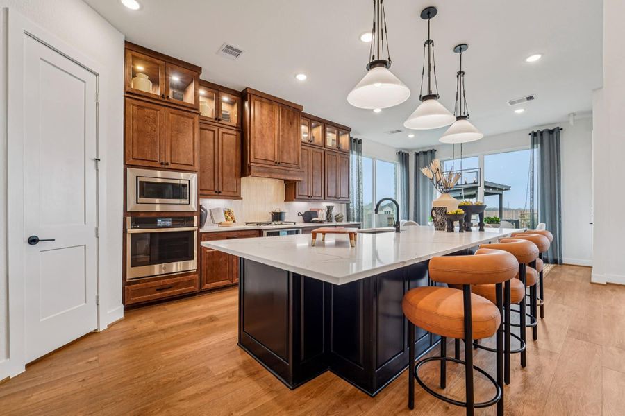 Furnished interior view inside a new home in Briarley, Montgomery (Image 40).