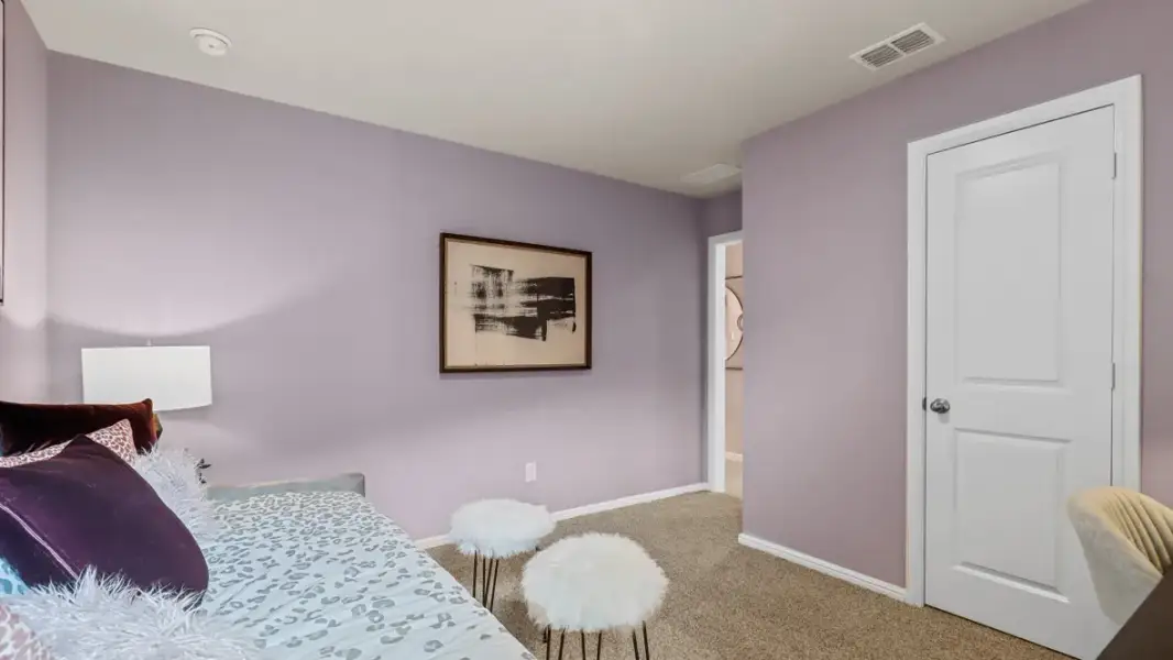 Furnished interior view inside a new home in Hadley Farms, Godley (Image 37).