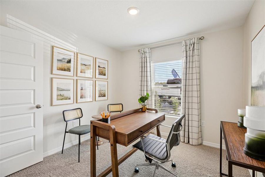 Furnished interior view inside a new home in Boulevard Oaks, Lady Lake (Image 26).