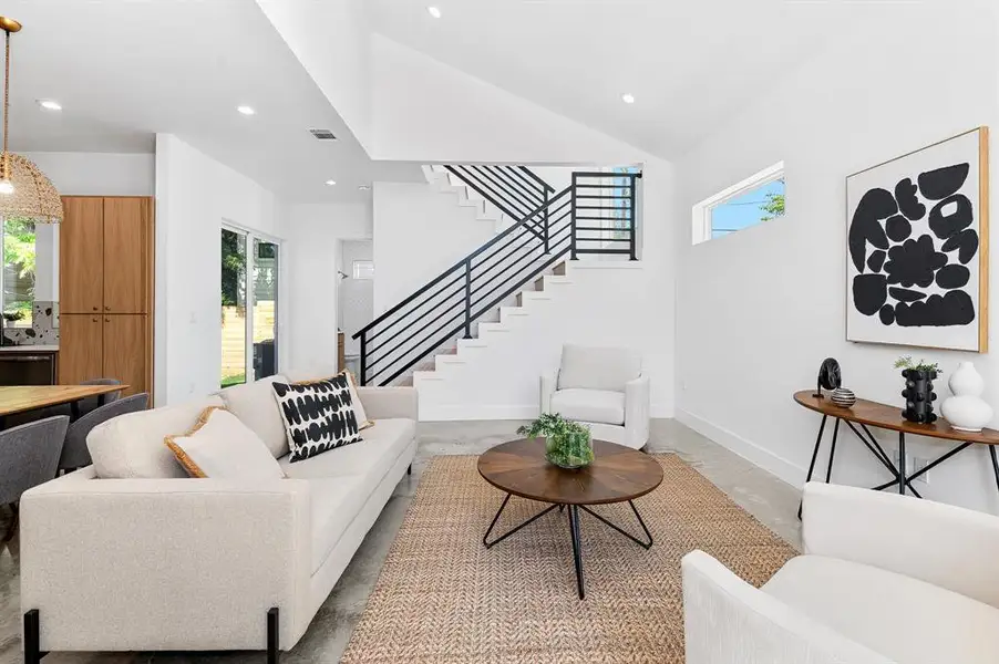 Furnished interior view inside a new home in , Austin (Image 6).