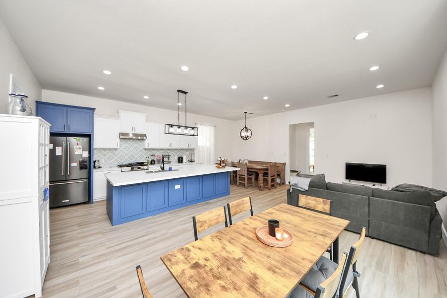 Furnished interior view inside a new home in , Houston (Image 10).