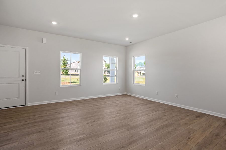 Spacious, unfurnished interior of a new home in Cambridge Reserve, Angier (Image 18). Spacious, unfurnished interior of a new home in Cambridge Reserve, Angier (Image 18).