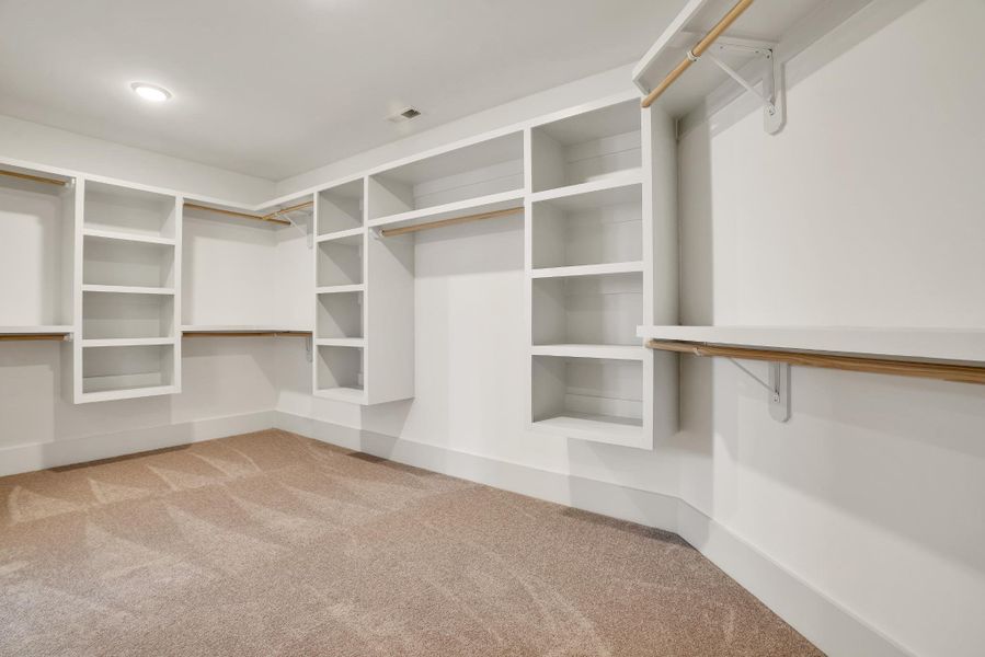 Representative unfurnished interior of a home built from the Harrison by Bill Clark Homes in Sidbury Landing, Wilmington (Image 25).